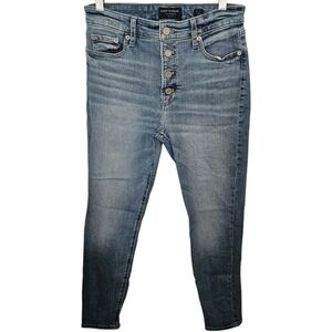 Lucky Brand High Rise Bridgette Light Wash Skinny Ankle Jeans